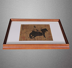 昂仁书画装裱配框服务案例