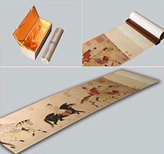 昂仁馆藏书画复制博物馆书画复制服务